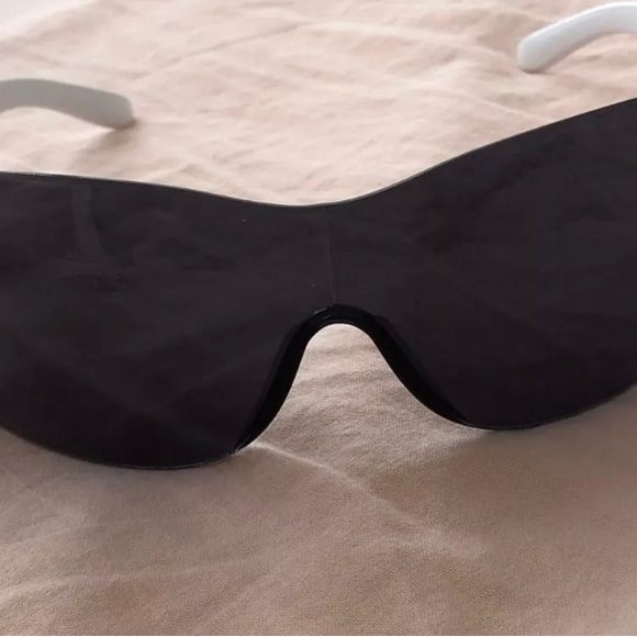 Luxury Brand punk sunglasses New Women Men 2000's Wrap Around Sun Glasses UV400 - Picture 11 of 13